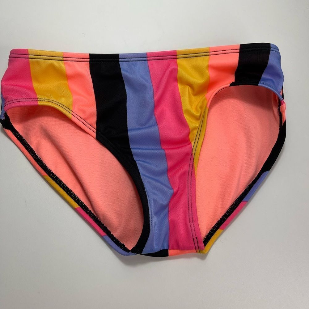 Art Class Striped Bikini Bottom Size 7/8